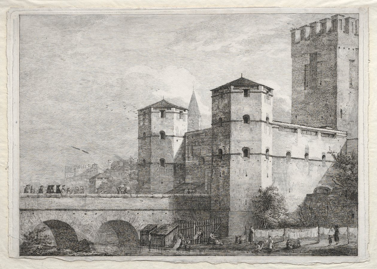 München-Hohenschwangau, Baijeri. tekijältä Domenico Quaglio