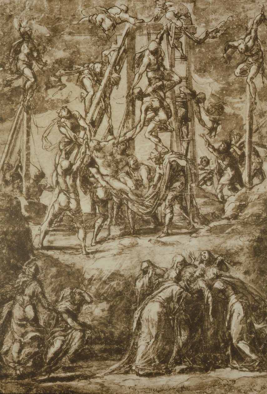 Huonekalut ja erilaiset esineet 1100- ja 1300-luvuilta tekijältä Domenico Robusti Tintoretto