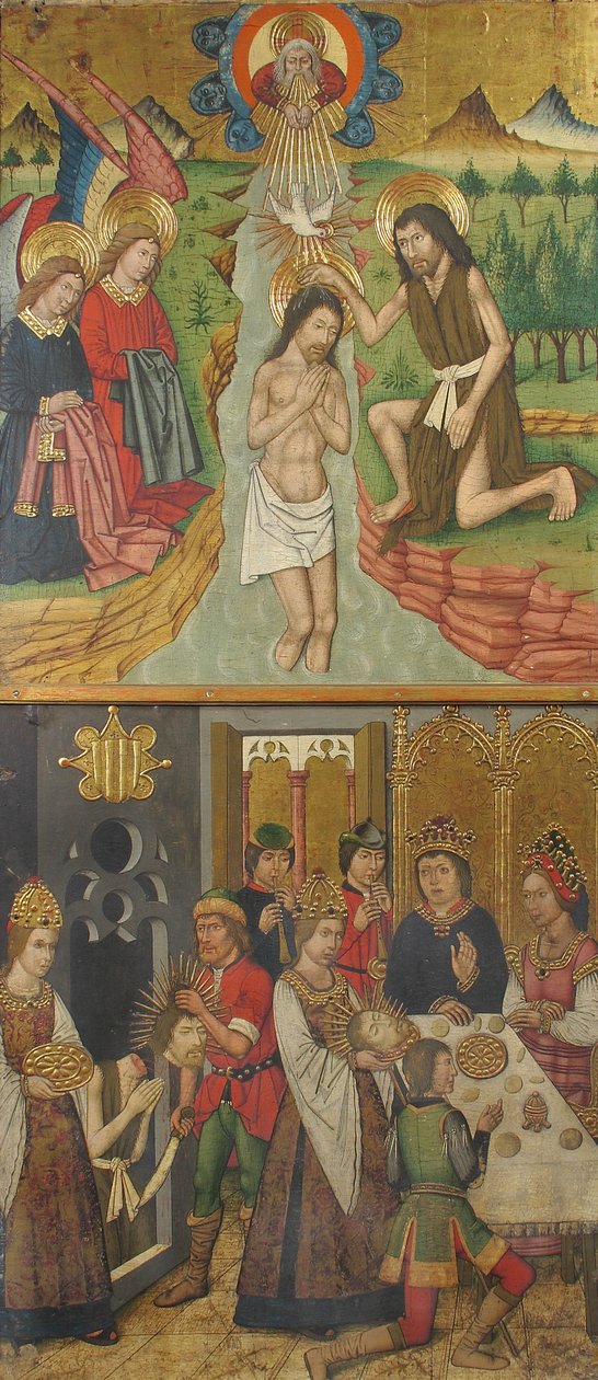 Paneeli Saint John Retablelta, 1464-1507. tekijältä Domingo Ram