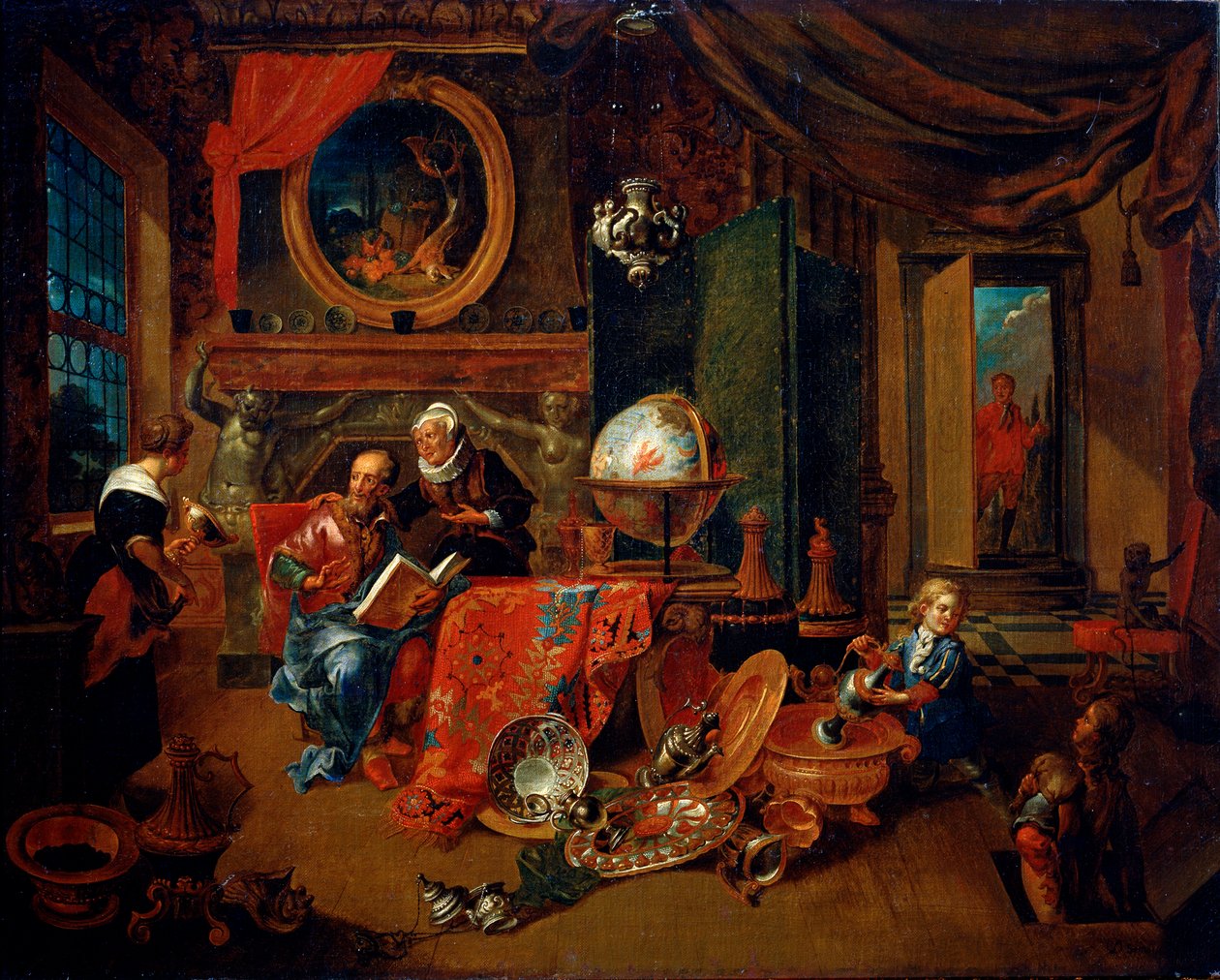 "An Old Screw", 1600-luvun loppu. tekijältä Dominikus Smout