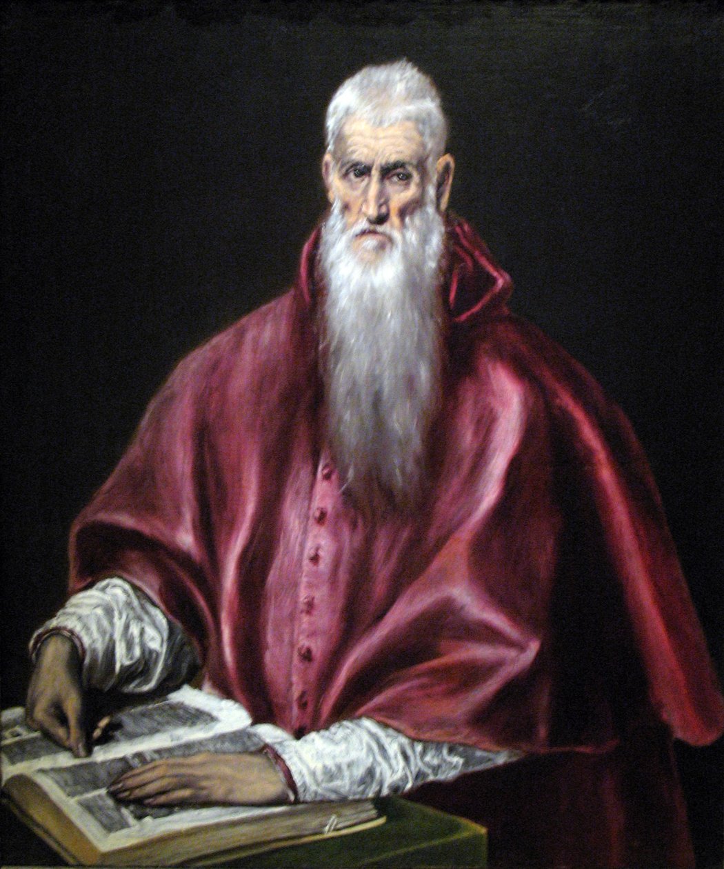Der Heilige Hieronymus ja Studierender tekijältä El Greco