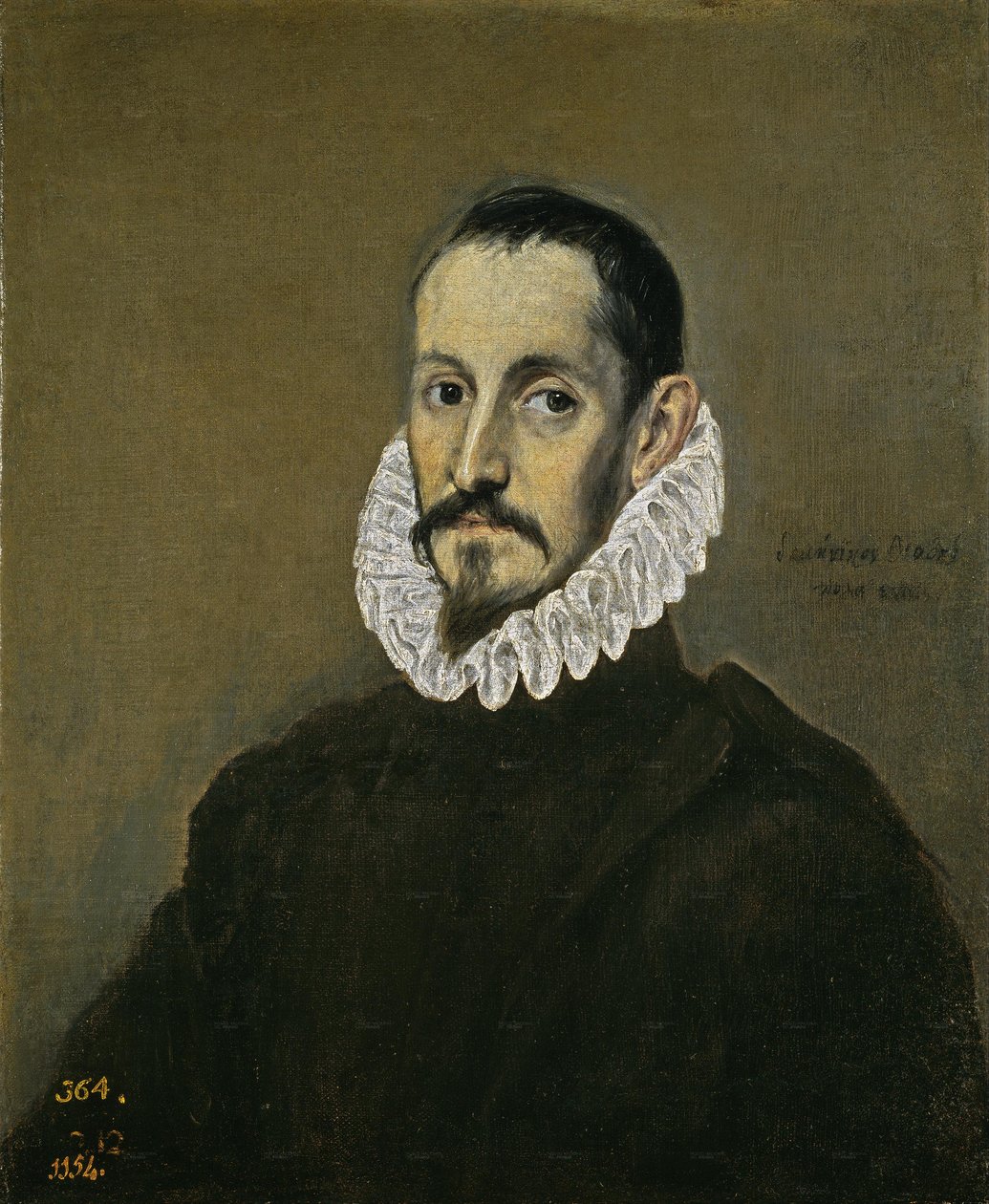 Retrato de un caballero anónimo tekijältä El Greco