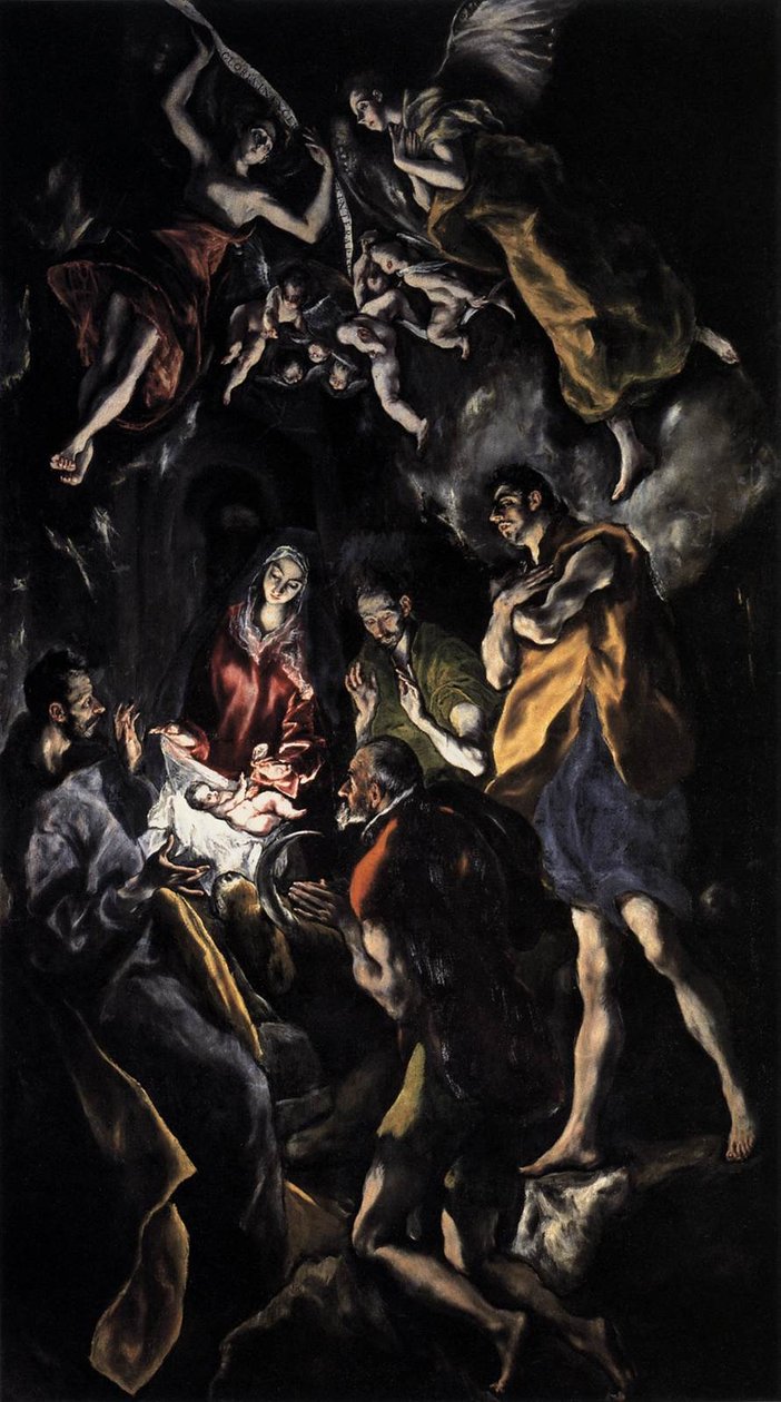 Paimenten palvonta tekijältä El Greco