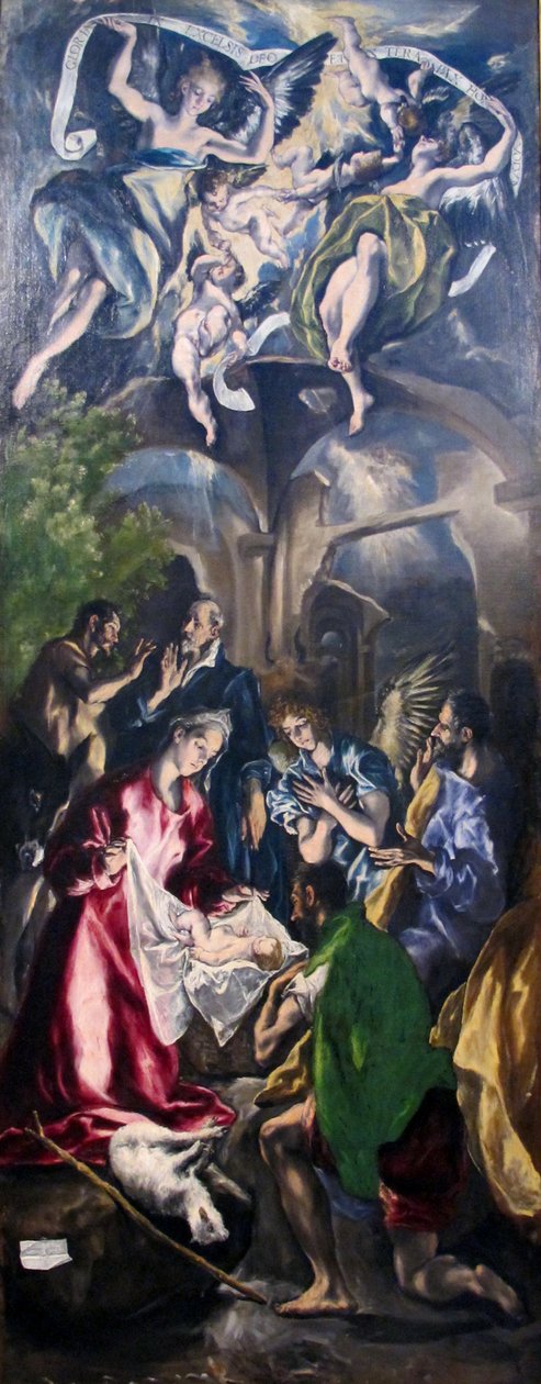 Paimenten palvonta tekijältä El Greco