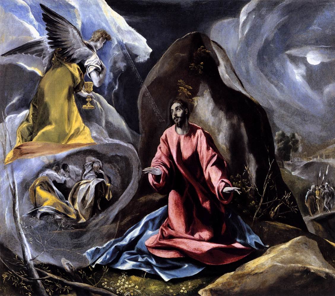 Tuska puutarhassa tekijältä El Greco
