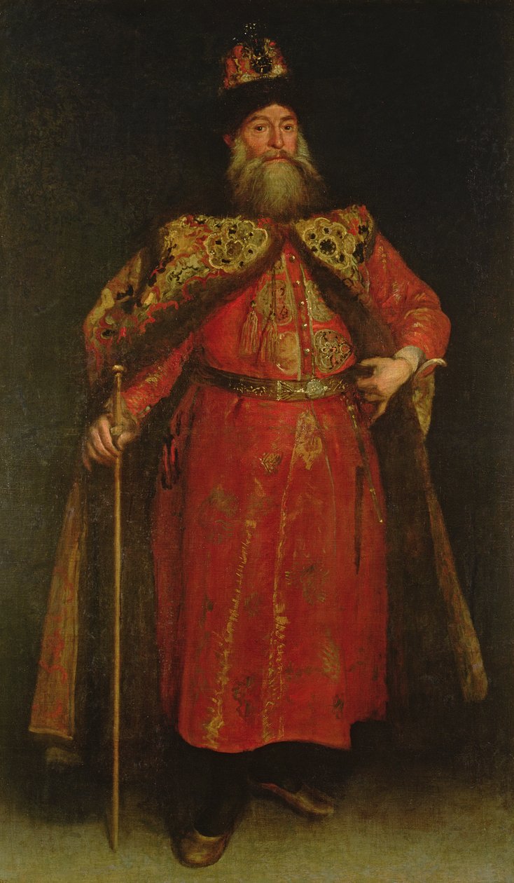 Venäjän suurlähettiläs Piotr Ivanowitz Potemkin, 1681 tekijältä Don Juan Carreno de Miranda