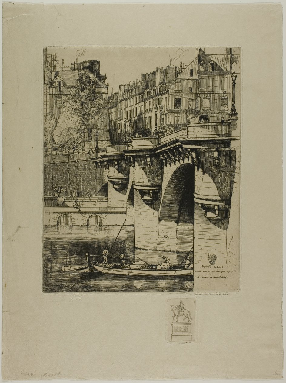 Pont Neuf, Pariisi tekijältä Donald Shaw MacLaughlan