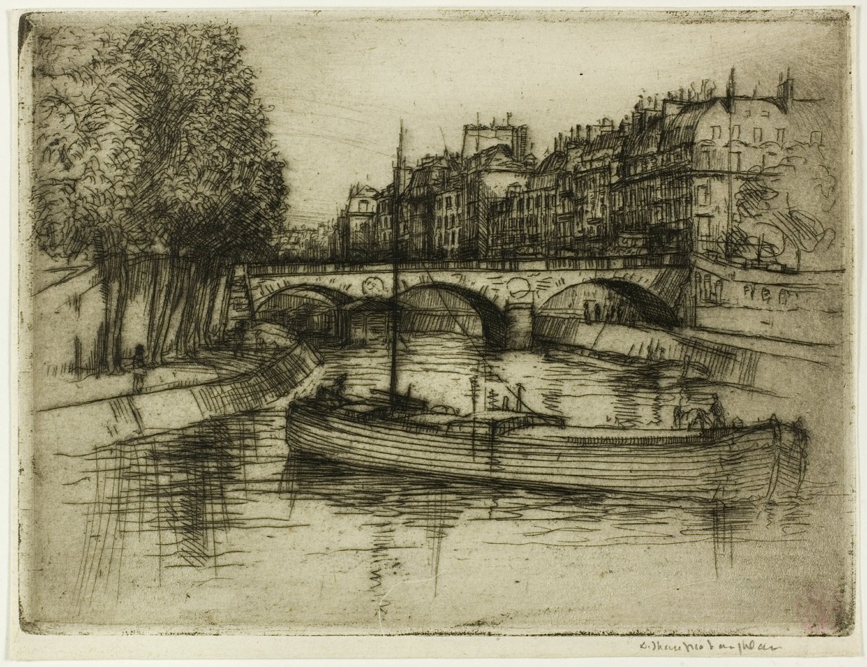 Pont St. Michel, Pariisi tekijältä Donald Shaw MacLaughlan