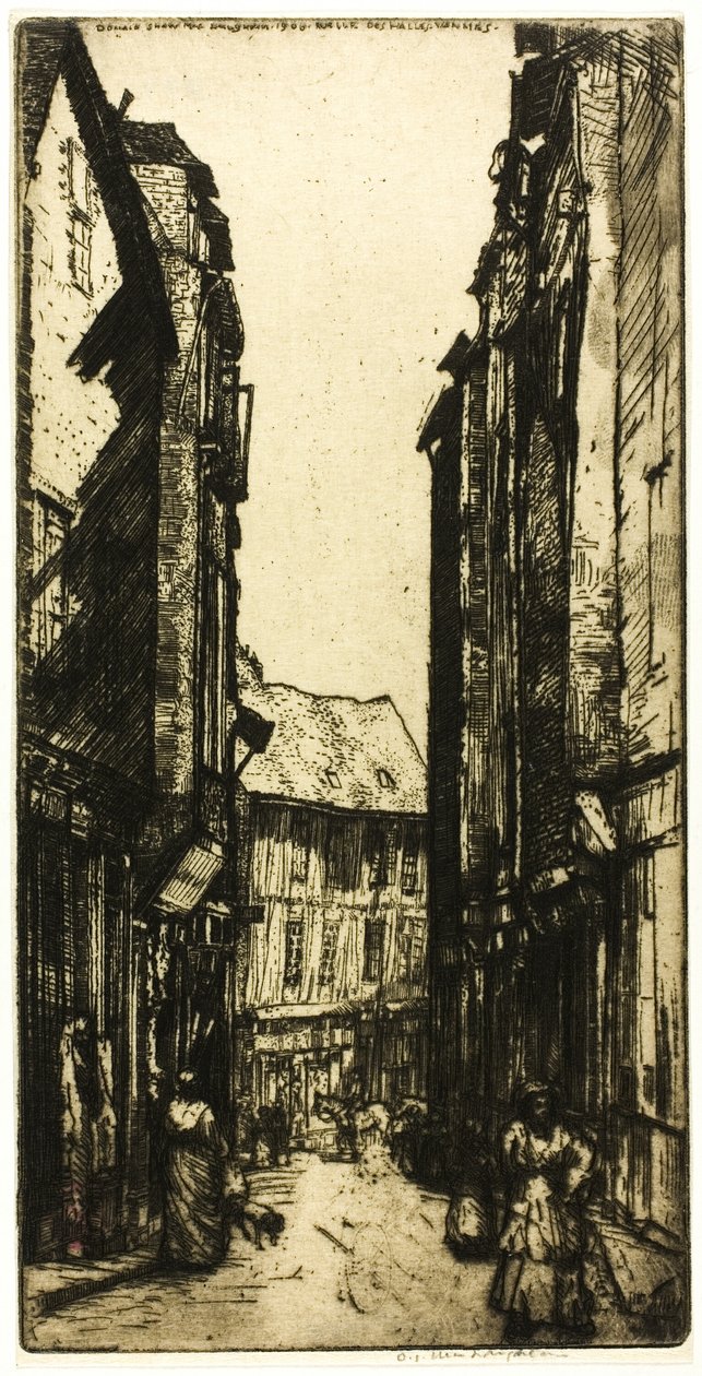 Rue des Halles, Vannes, Bretagne tekijältä Donald Shaw MacLaughlan