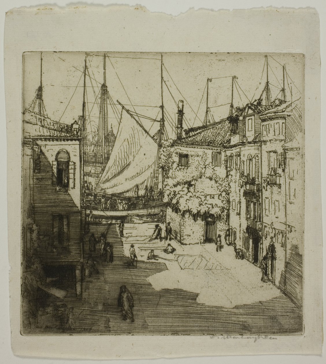 Sail Yard, Venetsia tekijältä Donald Shaw MacLaughlan