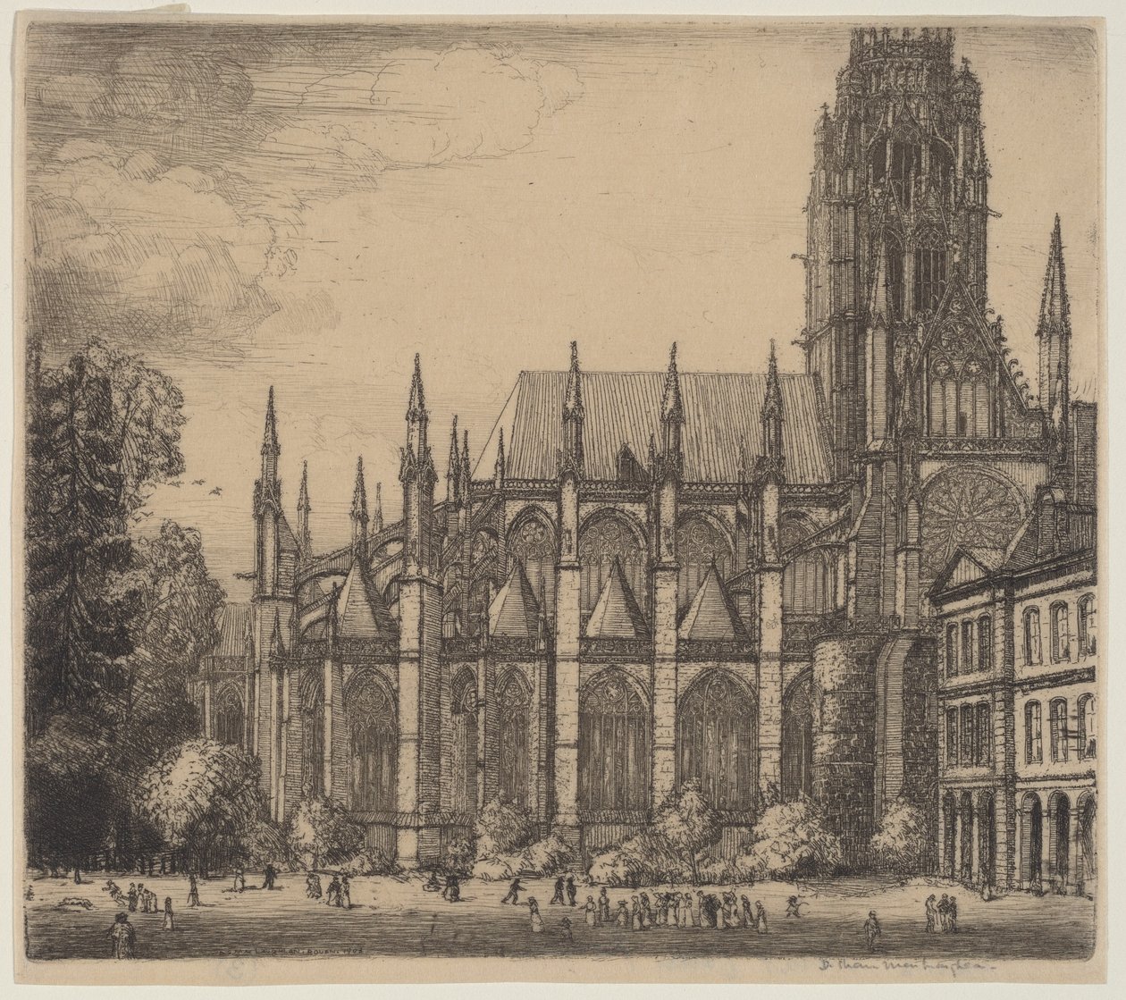 St. Ouen, Rouen tekijältä Donald Shaw MacLaughlan