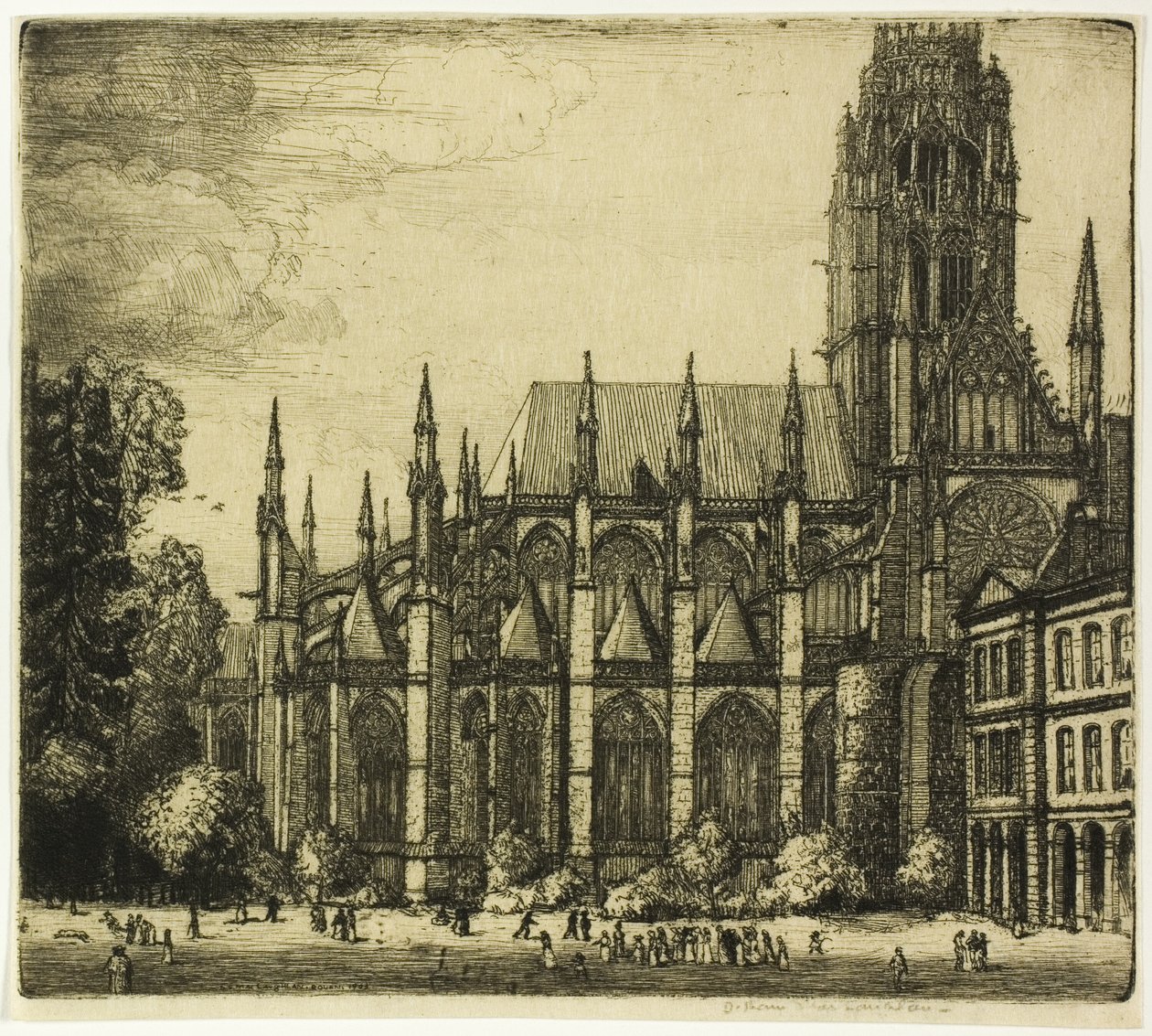 St. Ouen, Rouen tekijältä Donald Shaw MacLaughlan
