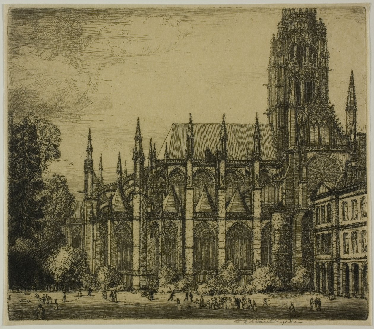 St. Ouen, Rouen tekijältä Donald Shaw MacLaughlan