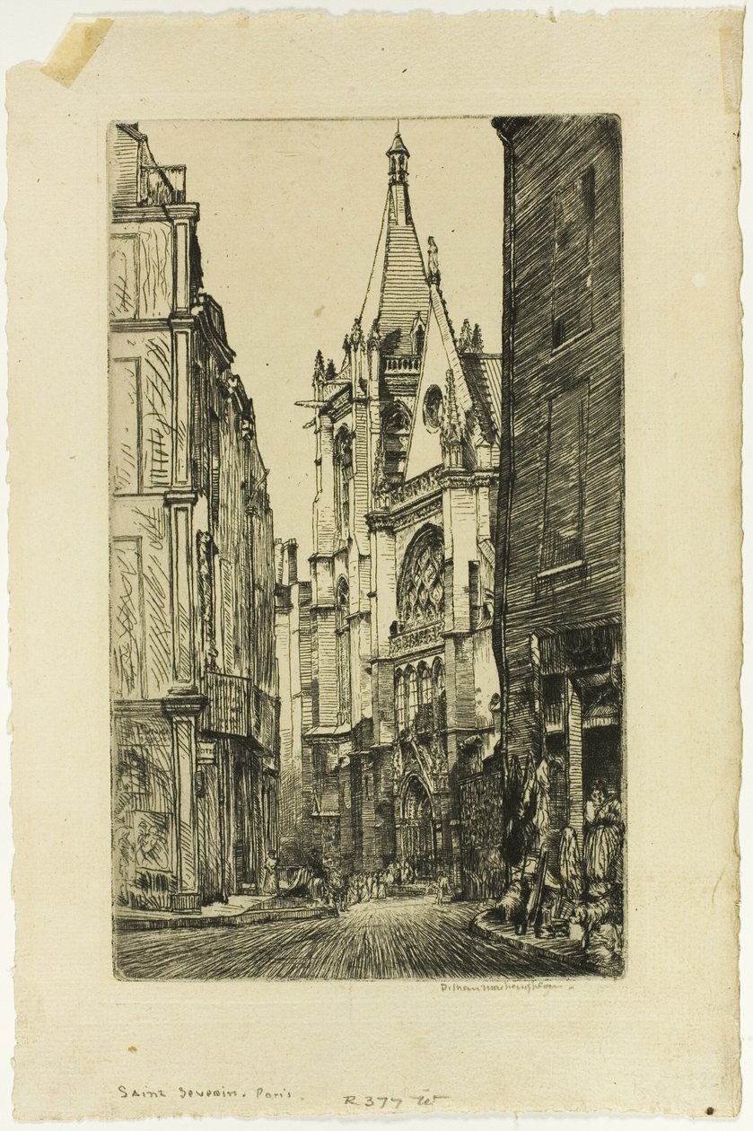 St. Séverin, Pariisi tekijältä Donald Shaw MacLaughlan