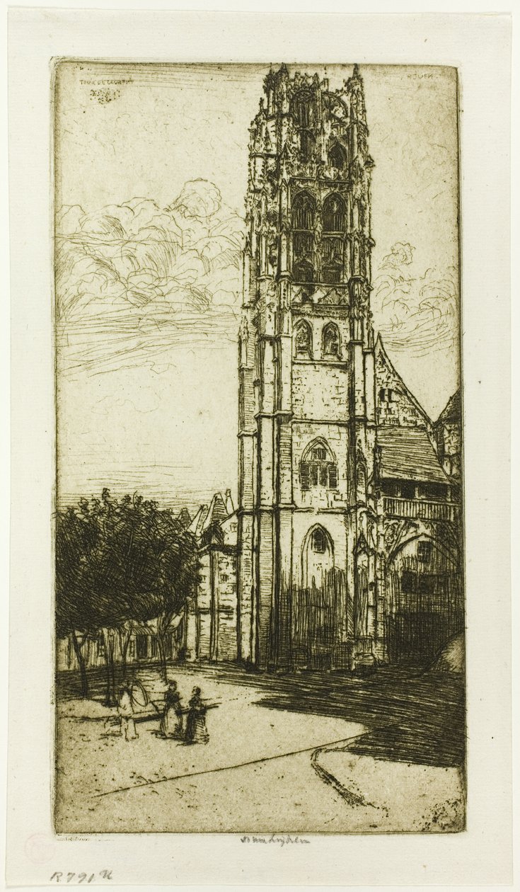Tour St. Laurent, Rouen tekijältä Donald Shaw MacLaughlan