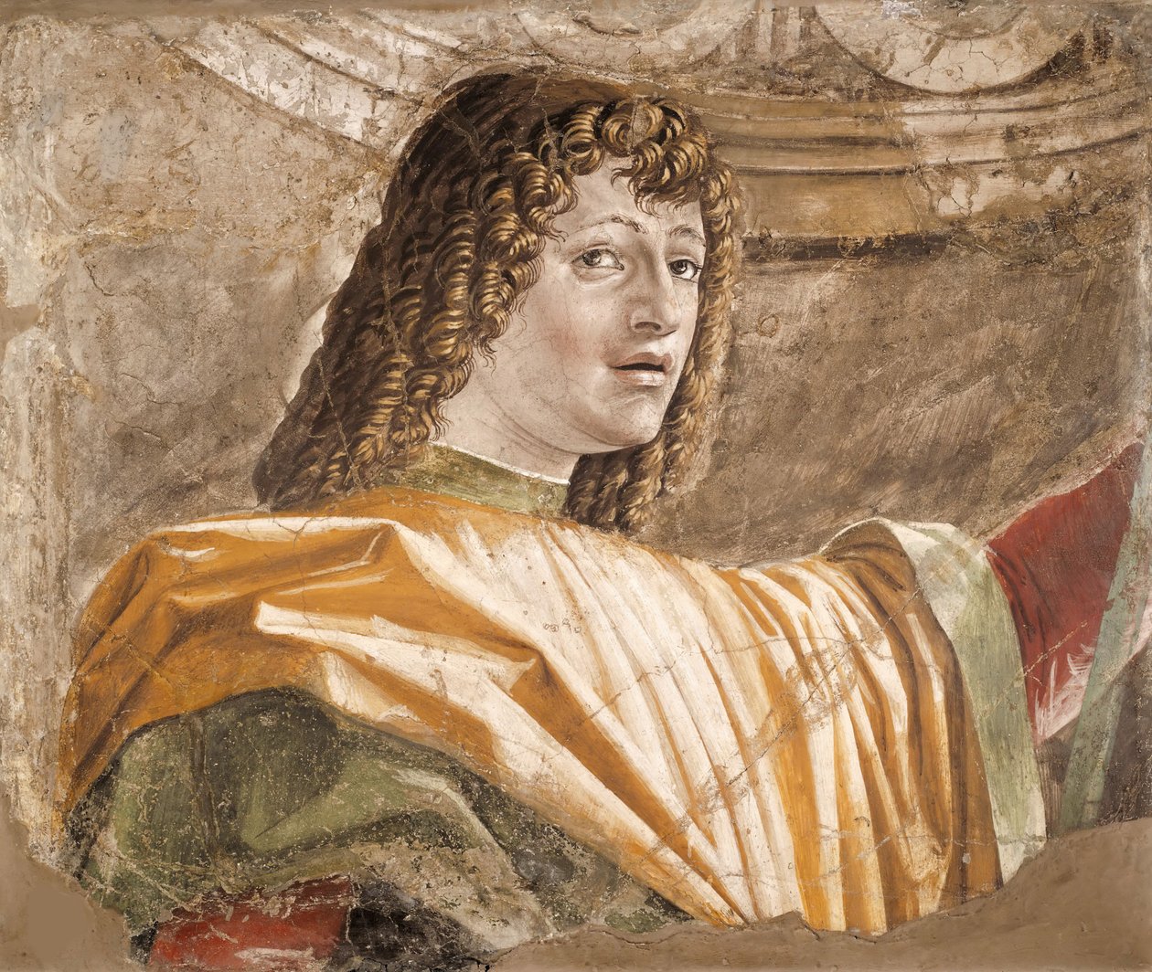 Mies halbardilla, 1490-1492. tekijältä Donato Bramante