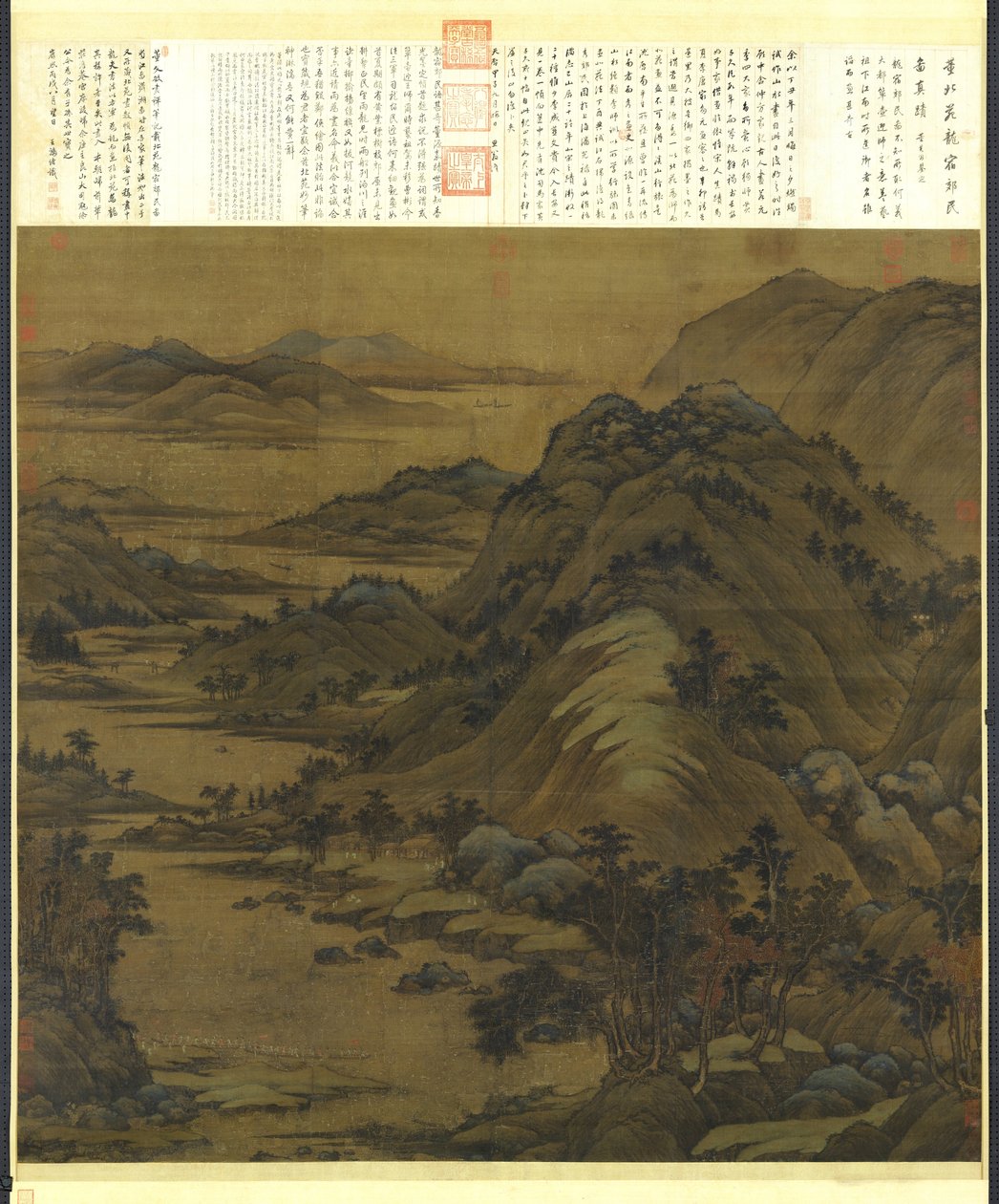 龍 宿 郊 民 圖 tekijältä Dong Yuán