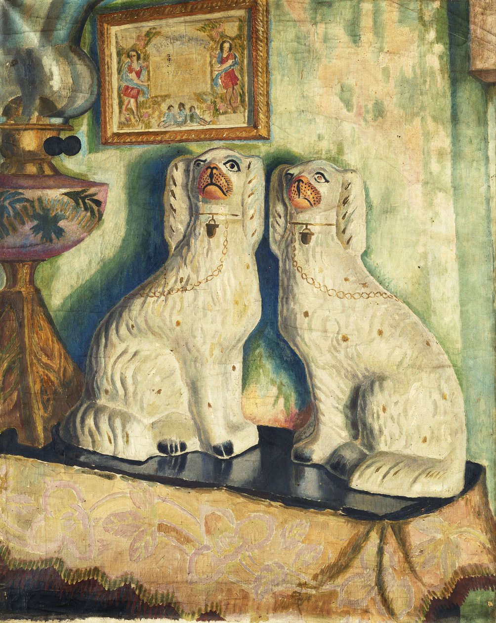 Staffordshire Dogs, c. 1928 tekijältä Dora Carrington