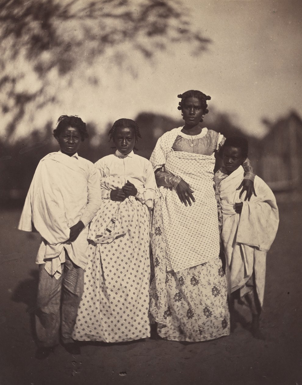 [Perheryhmä], 1863. tekijältä Désiré Charnay