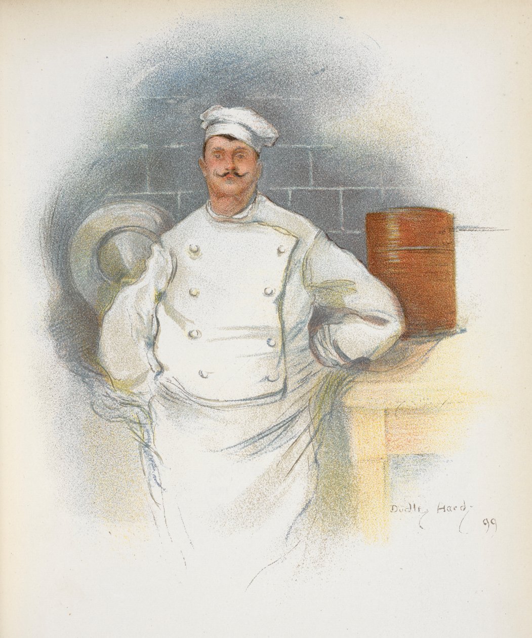 kokkiin. tekijältä Dudley Hardy