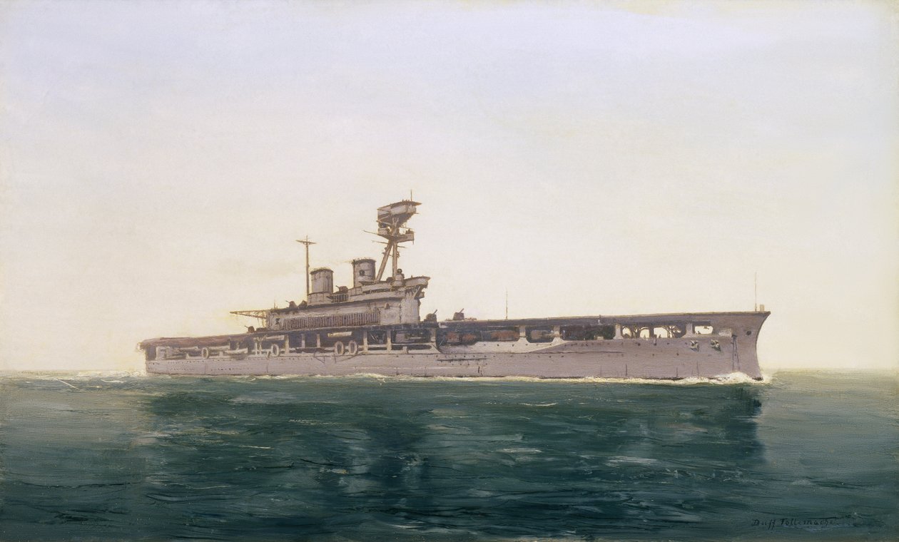 HMS Eagle, 1922 tekijältä Duff Tollemache