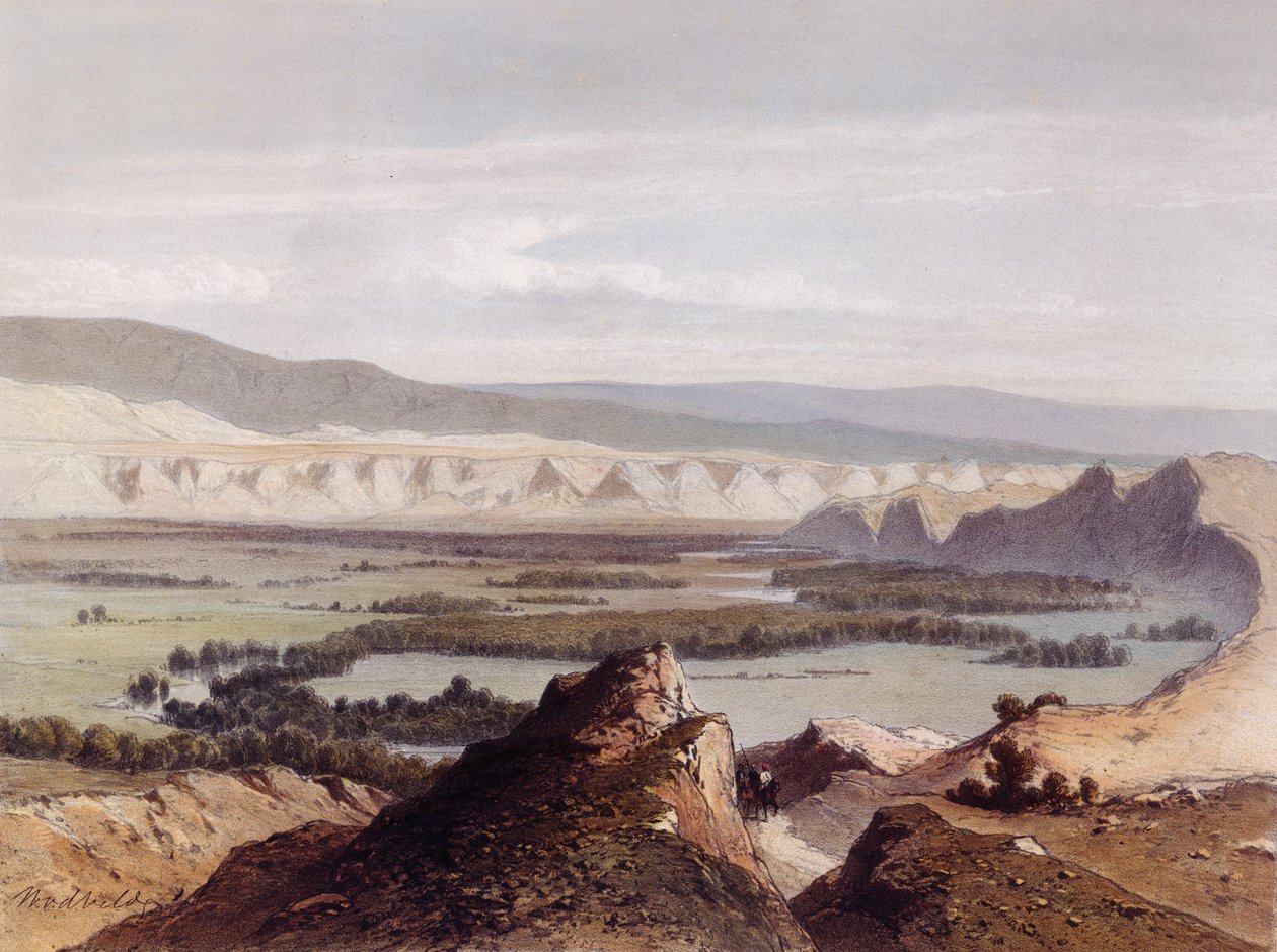 Jordan, kaiverrus Eugene Ciceri (1813-1890); tekijältä Dutch School