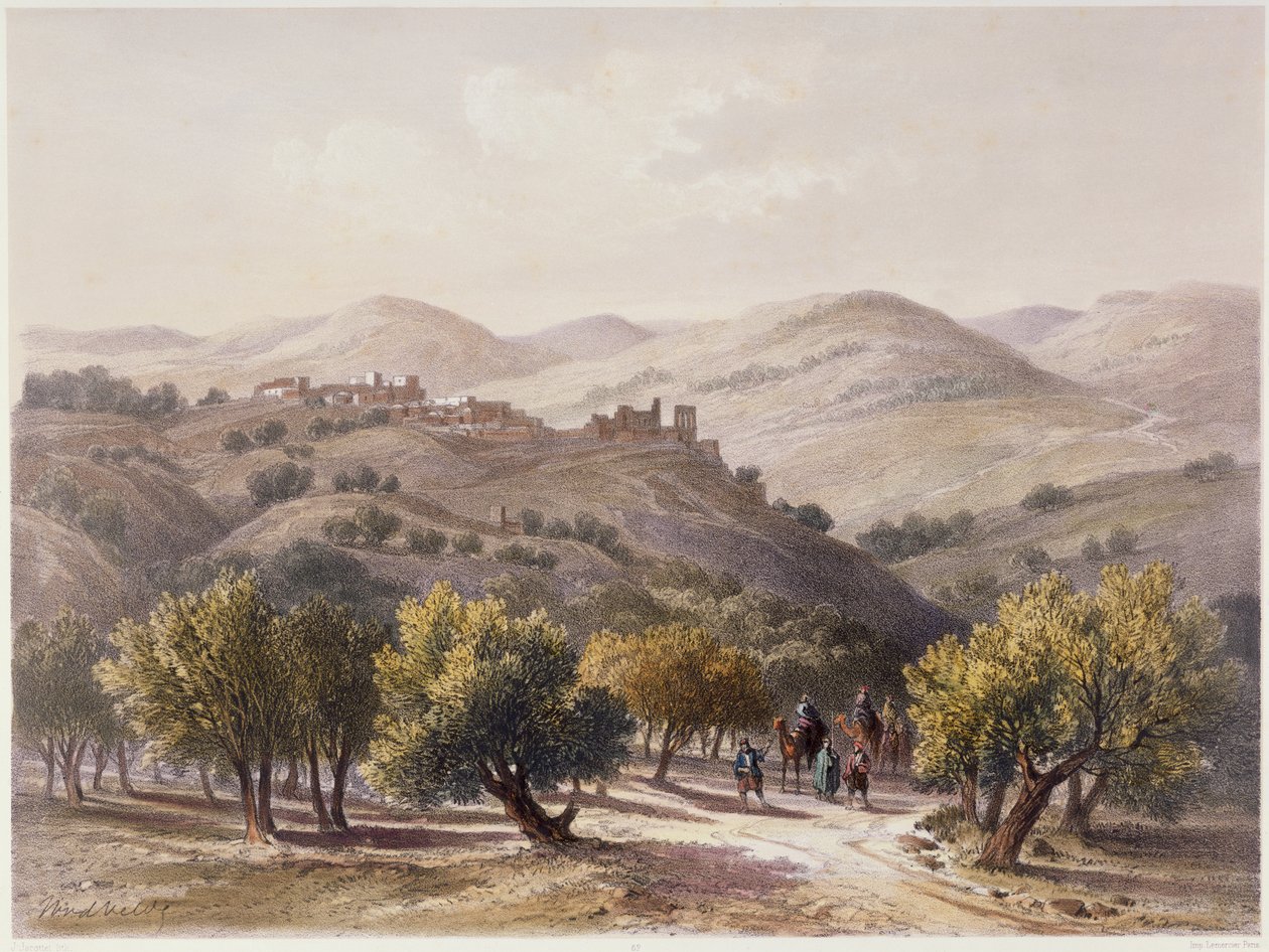 Samaria, kaiverrus Jean Jacottet (1806-n. 1843) tekijältä Dutch School