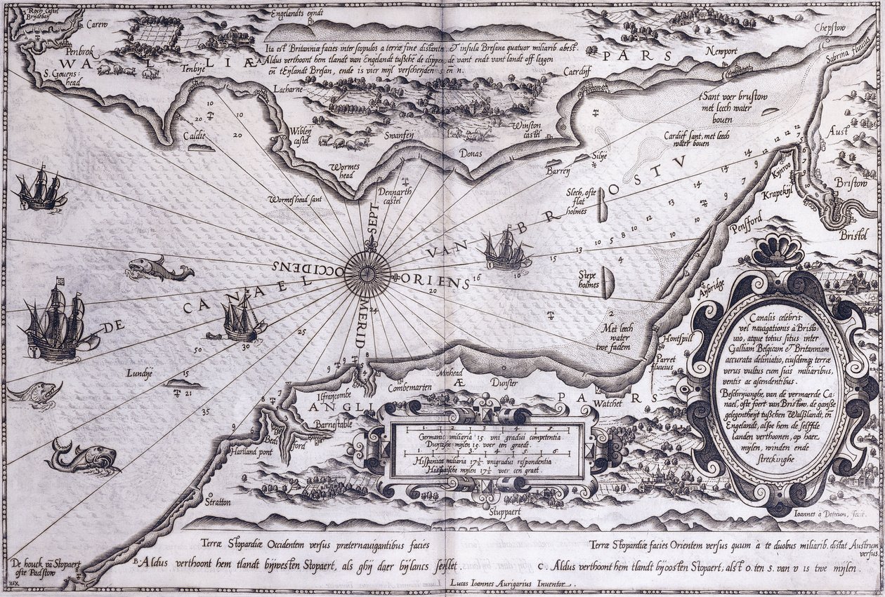 Bristolin kanava, 1591 tekijältä Dutch School