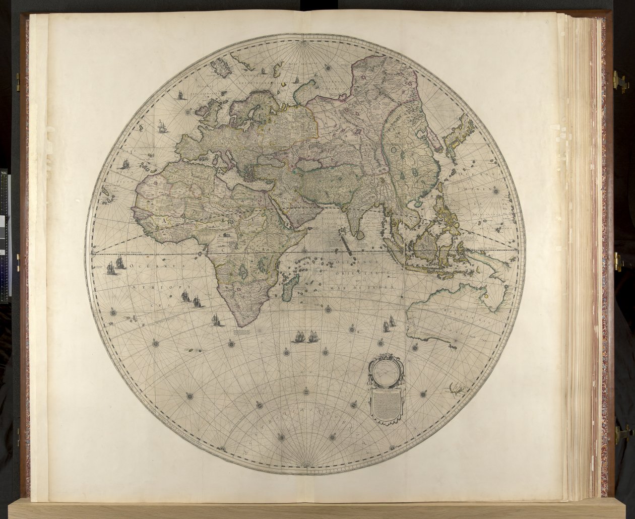 Klencken atlas, n. 1660 (kaiverrus) tekijältä Dutch School