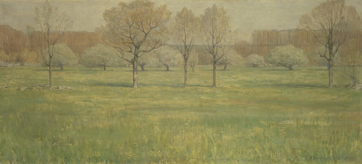 Kevät, 1892 tekijältä Dwight William Tryon