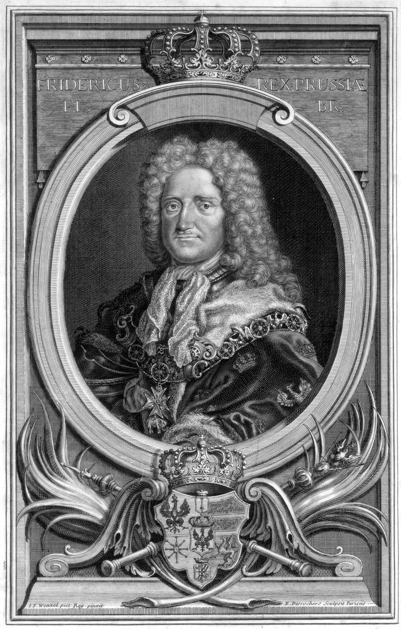 Frederick Suuri, Preussin kuningas. tekijältä E. Besrochers