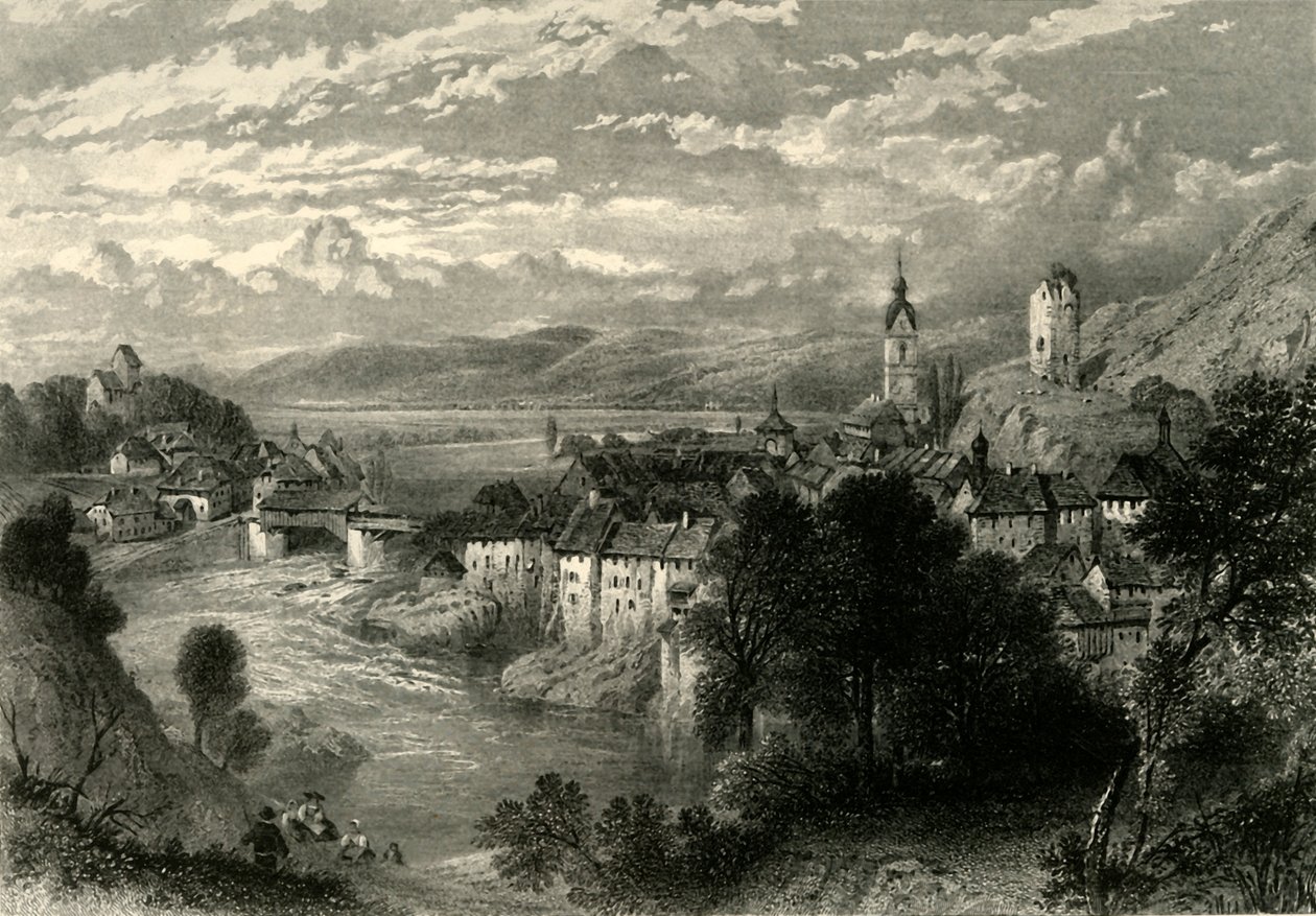 "Laufenburg", s. 1872. tekijältä E I Roberts