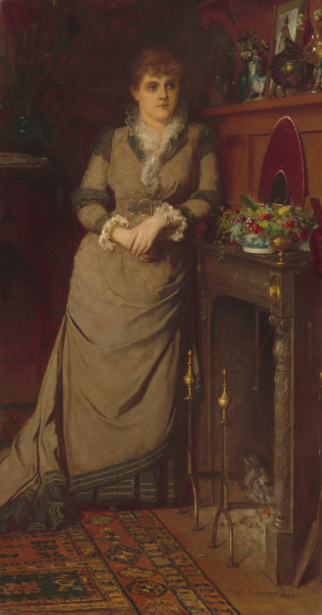Harriet Hubbard Ayer, 1881. tekijältä Eastman Johnson