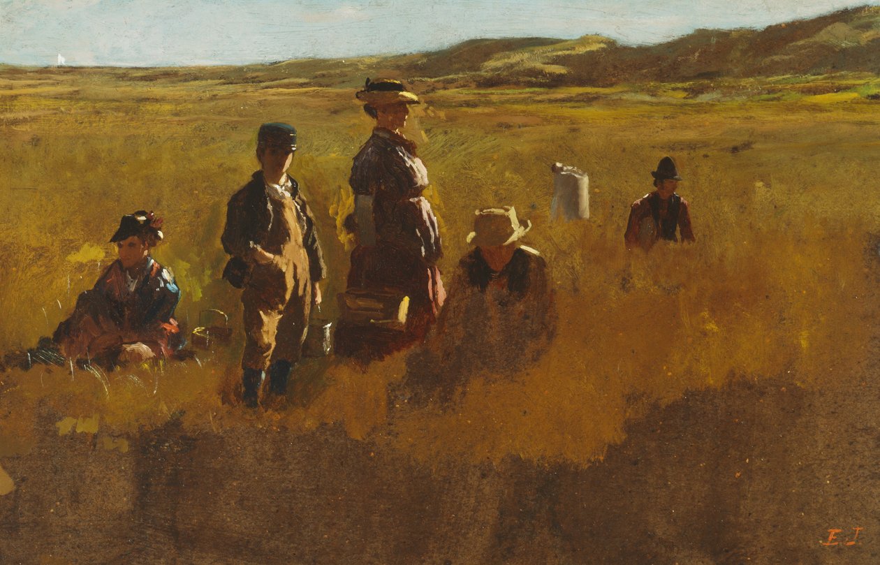 In the Fields, n. 1878-80 tekijältä Eastman Johnson