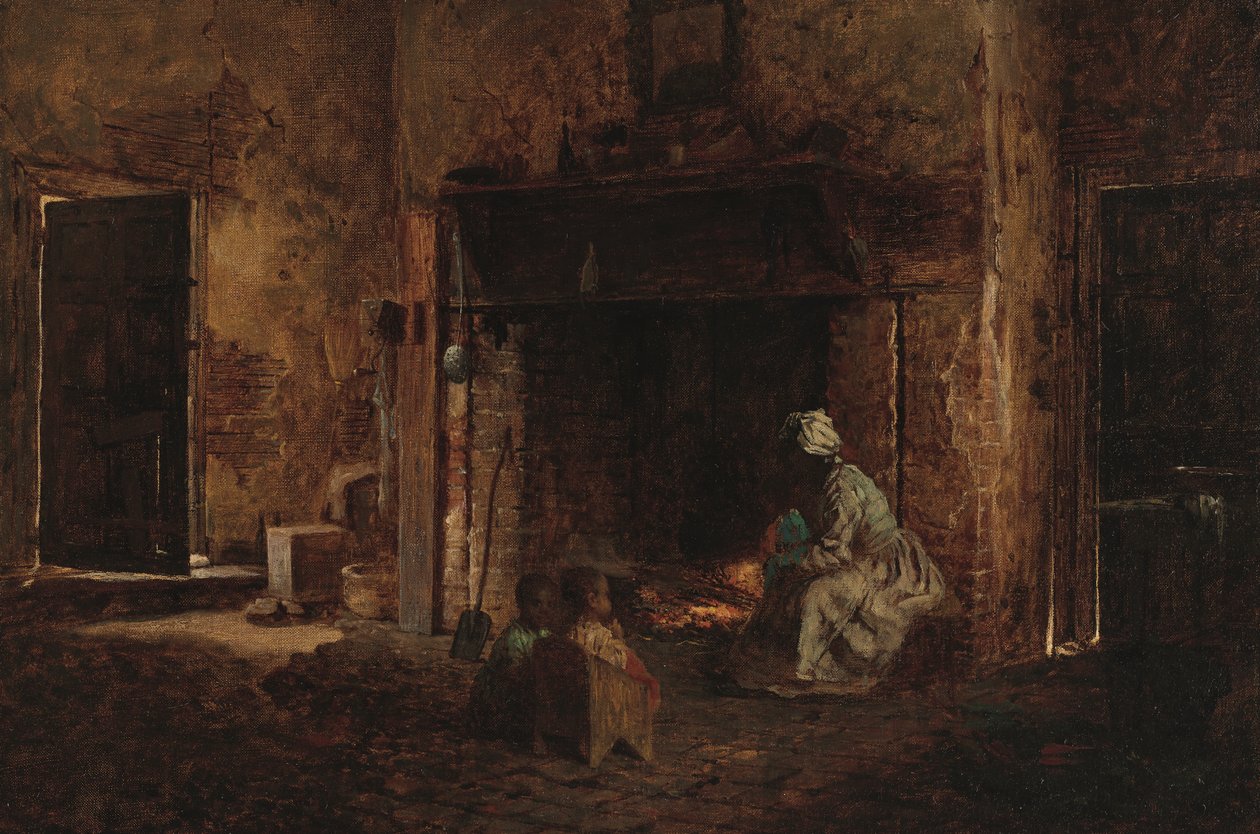 Keittiö Mount Vernonissa tekijältä Eastman Johnson