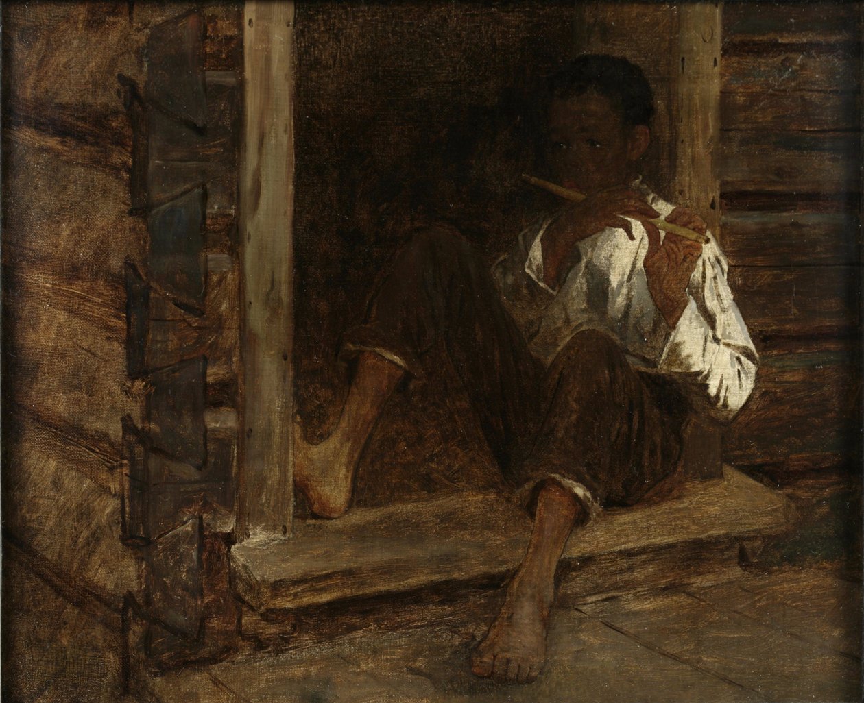 Neekeripoika tekijältä Eastman Johnson