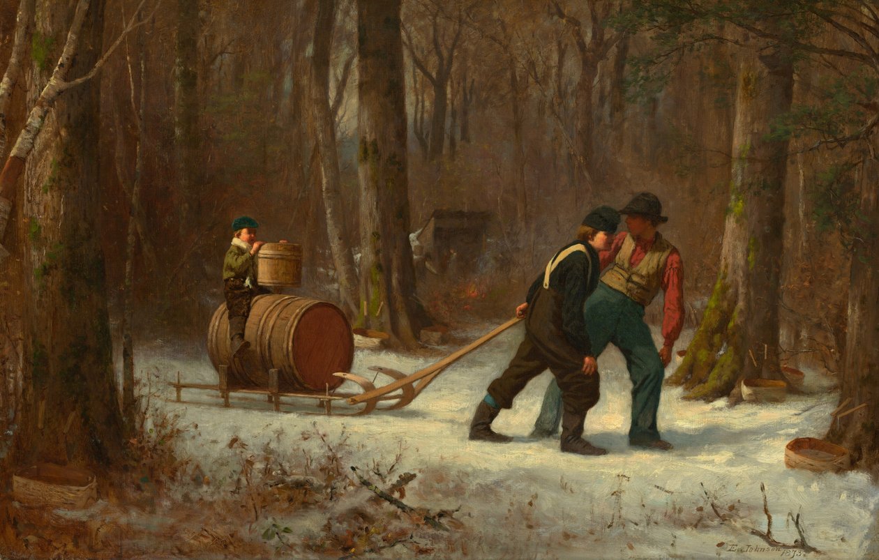 Matkalla leiriin, 1873. tekijältä Eastman Johnson