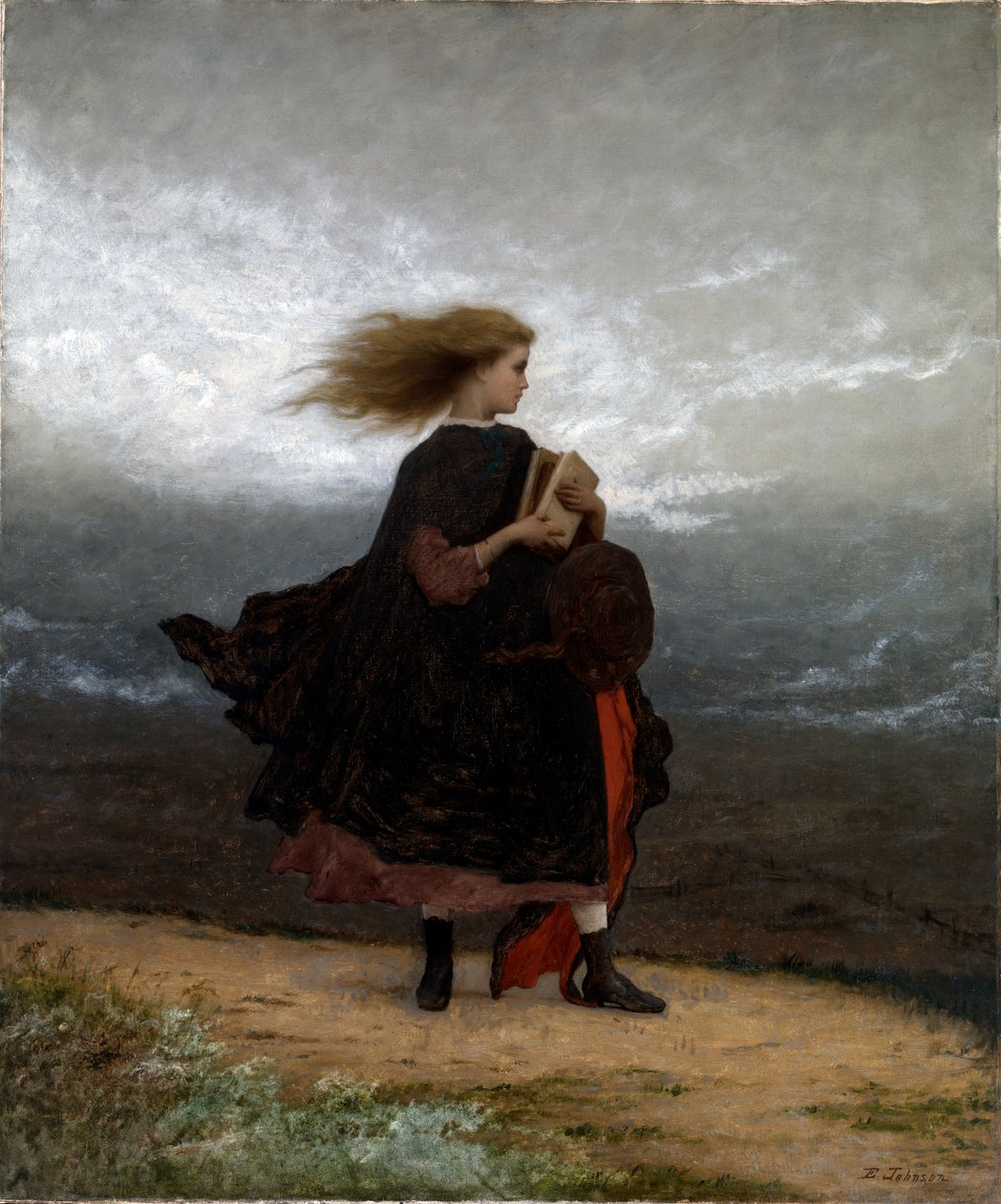 Tyttö, jonka jätin taakseni tekijältä Eastman Johnson