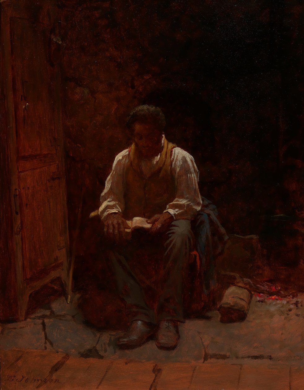 Herra on minun paimeneni tekijältä Eastman Johnson