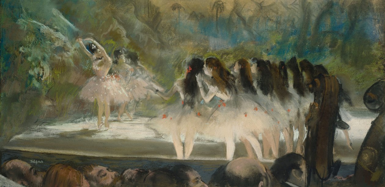 Baletti Pariisin oopperassa tekijältä Edgar Degas