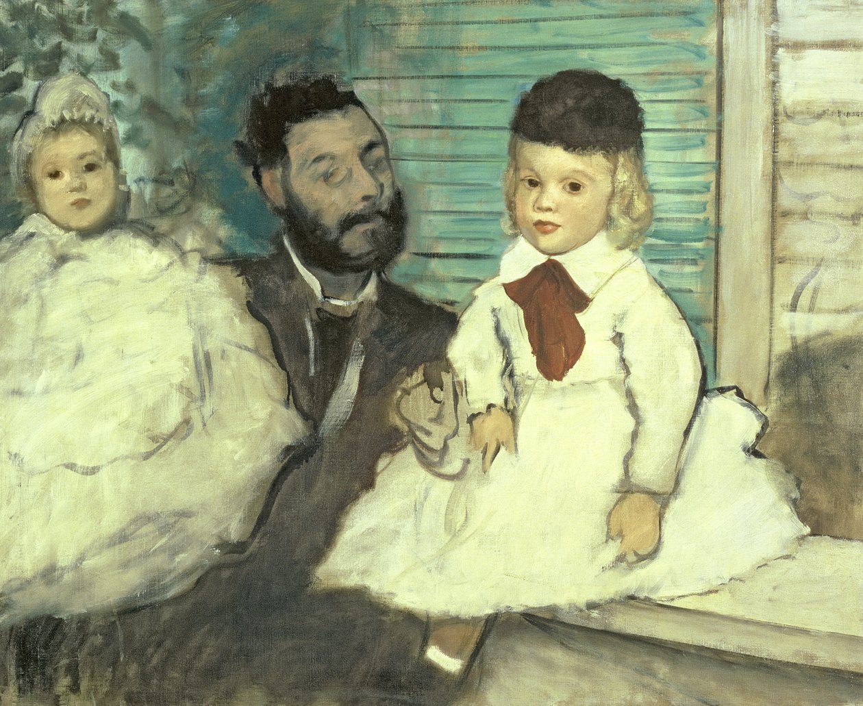 Comte Le Pic ja hänen poikansa tekijältä Edgar Degas