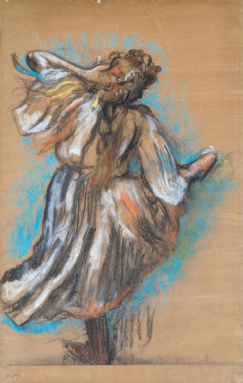 Danseuse russe tekijältä Edgar Degas