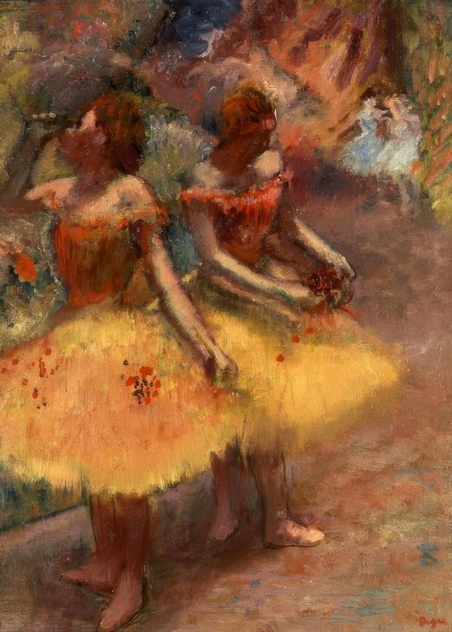 Deux danseuses tekijältä Edgar Degas