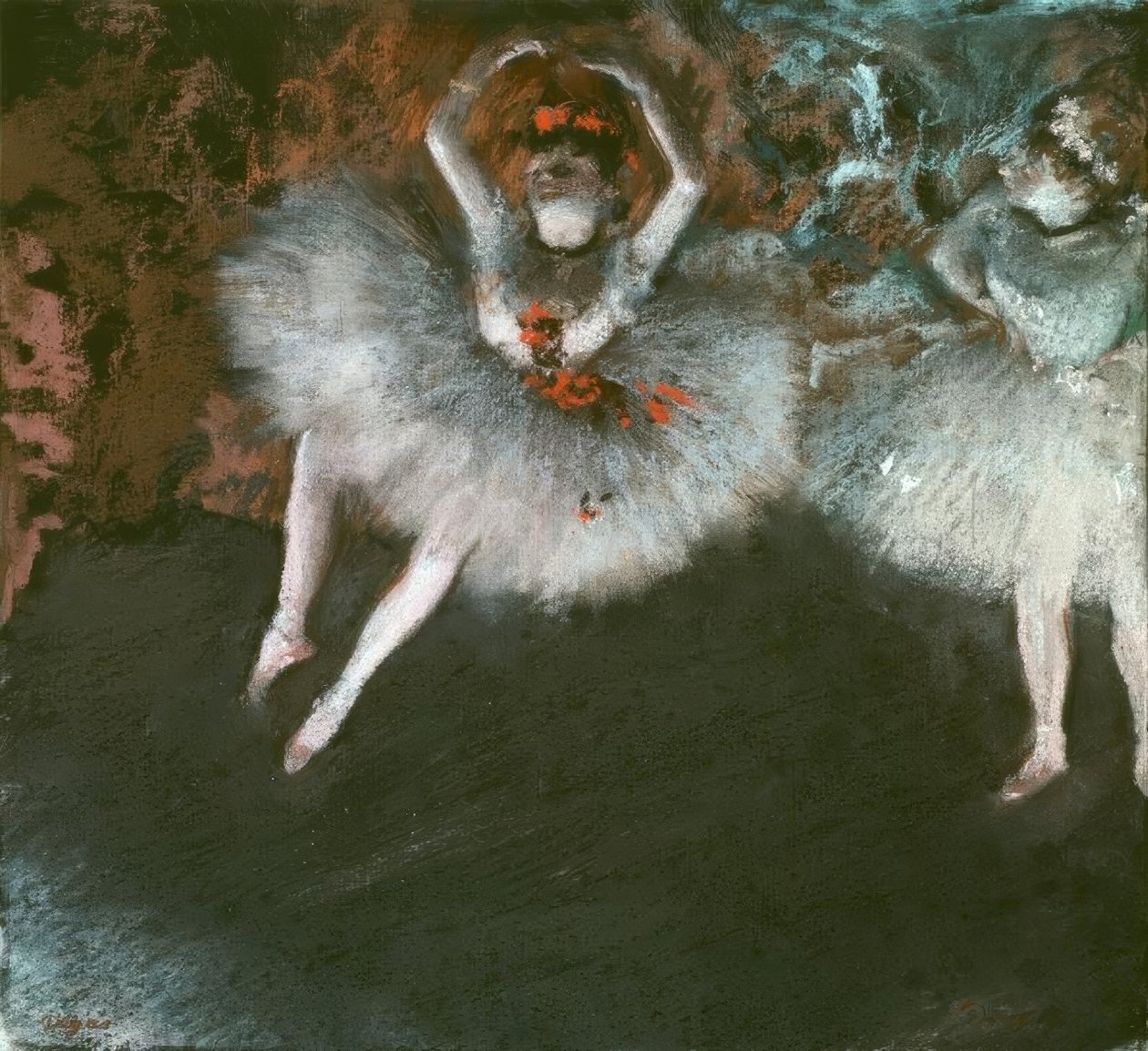 Le pas battu tekijältä Edgar Degas