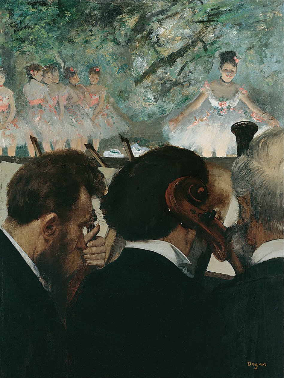 Orkesterimuusikot tekijältä Edgar Degas
