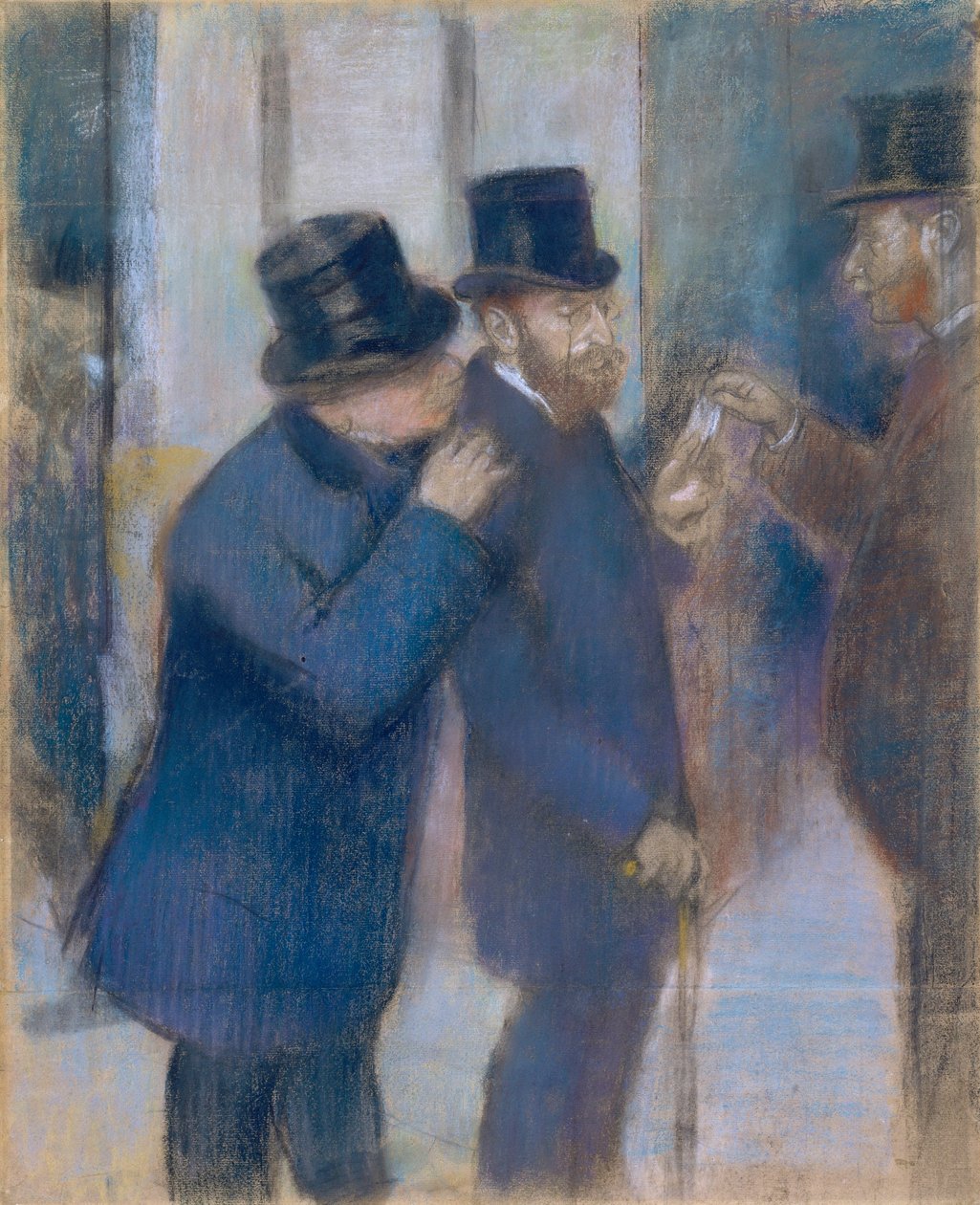 Muotokuvia pörssissä tekijältä Edgar Degas