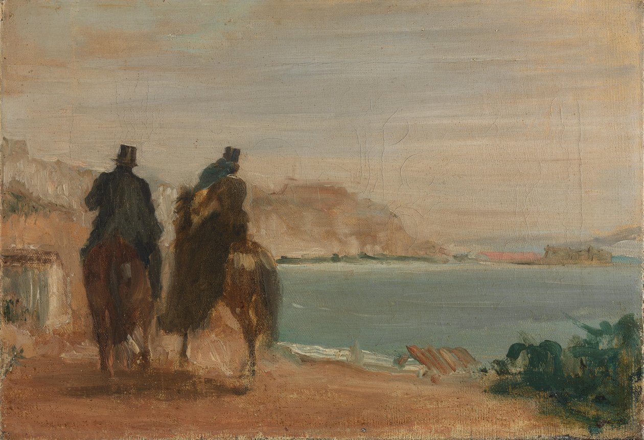 Promenade meren rannalla tekijältä Edgar Degas