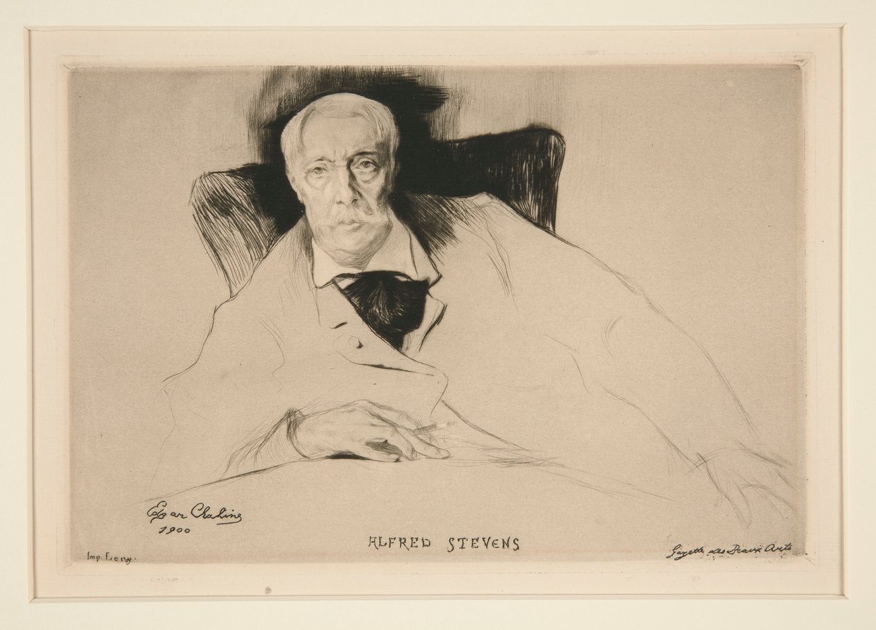 Alfred Stevens tekijältä Edgar Chahine