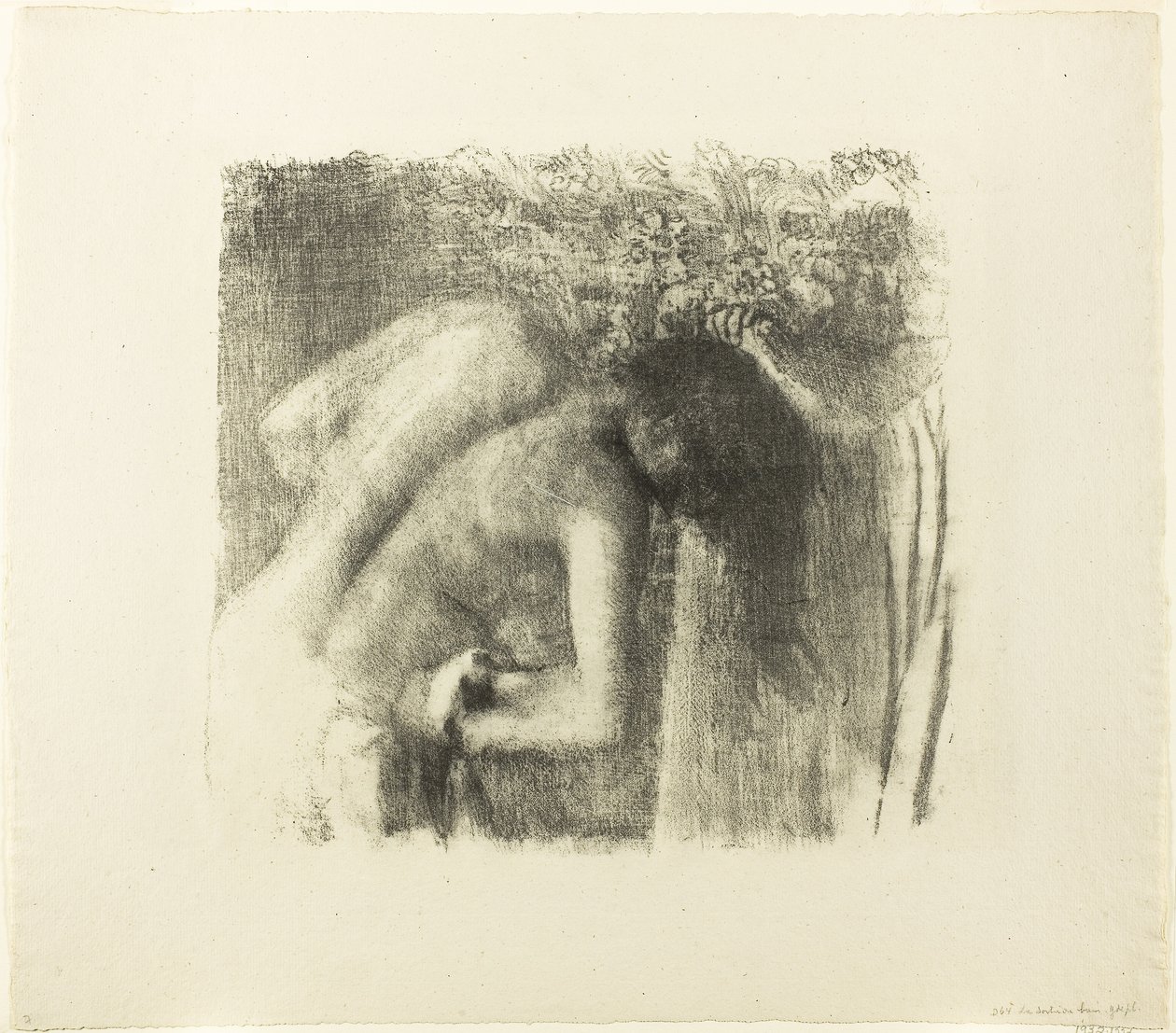 Kylvyn jälkeen (iso versio) tekijältä Edgar Degas