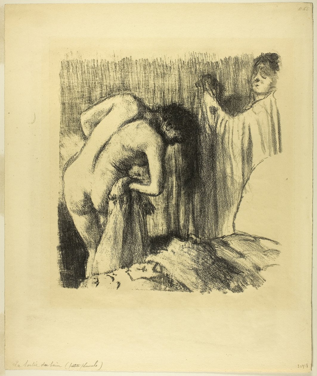 Kylpylän jälkeen III tekijältä Edgar Degas